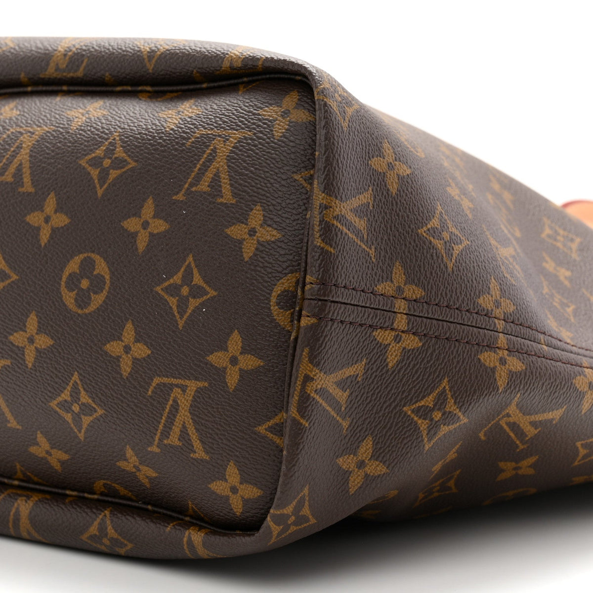 Monogram Inside Out Neverfull Bandouliere MM Rose Pondichery