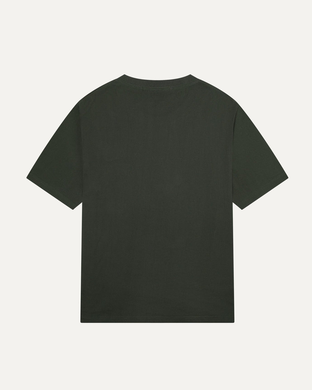 Old Money Cotton T-shirt Dark Green