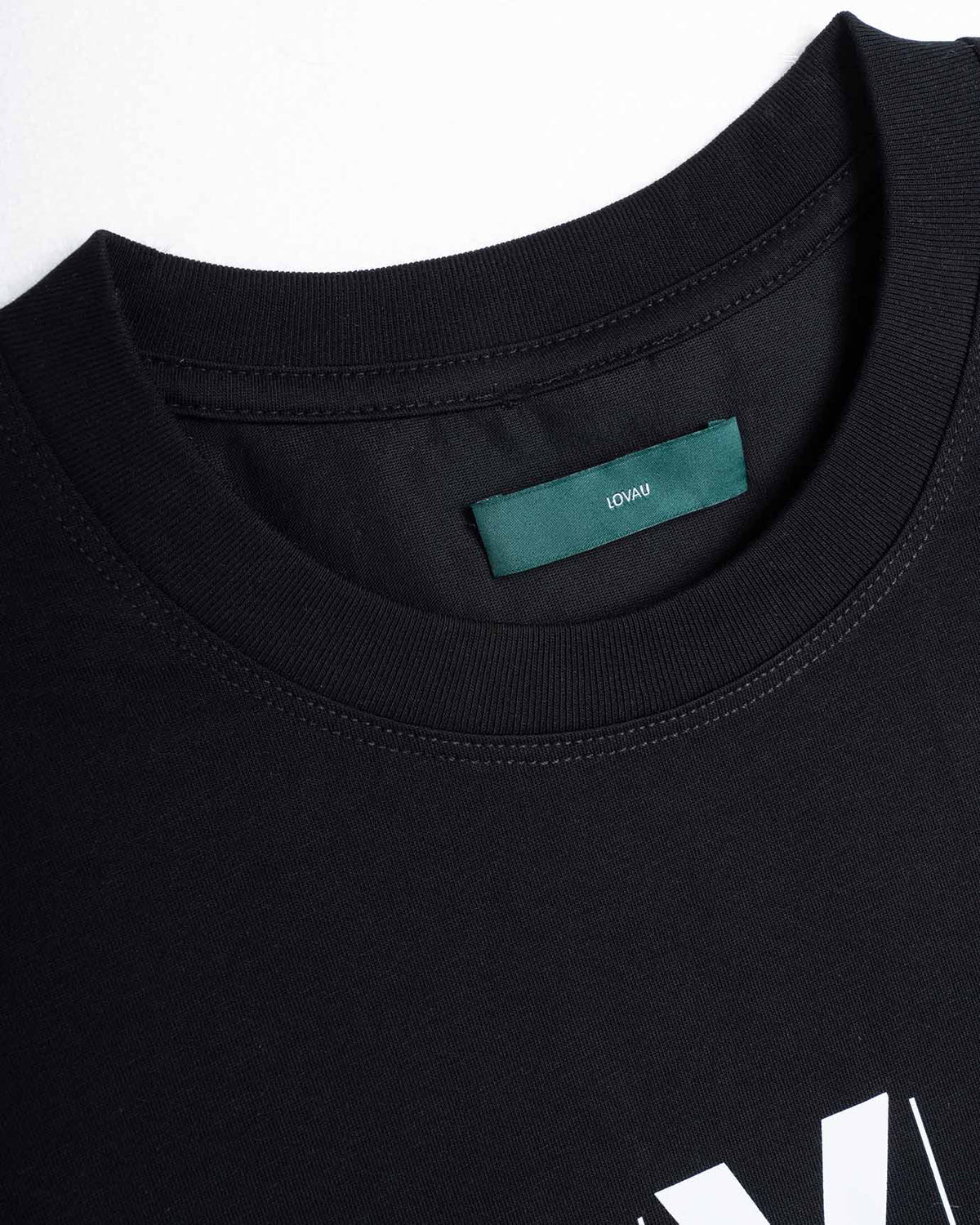 Slot Abstract T-shirt Black